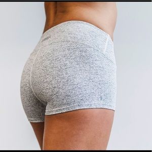 No Bull 2” Short in White Heather